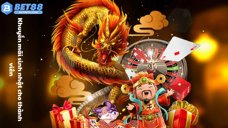 Khuyến mãi sinh nhật cho thành viên